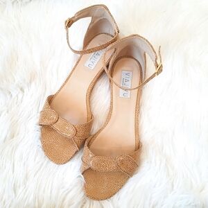 Viajiyu Savannah Tan Friuli Sandals 38.5